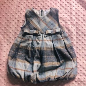 Italian Designer Wool Bubble Dress 6 Months